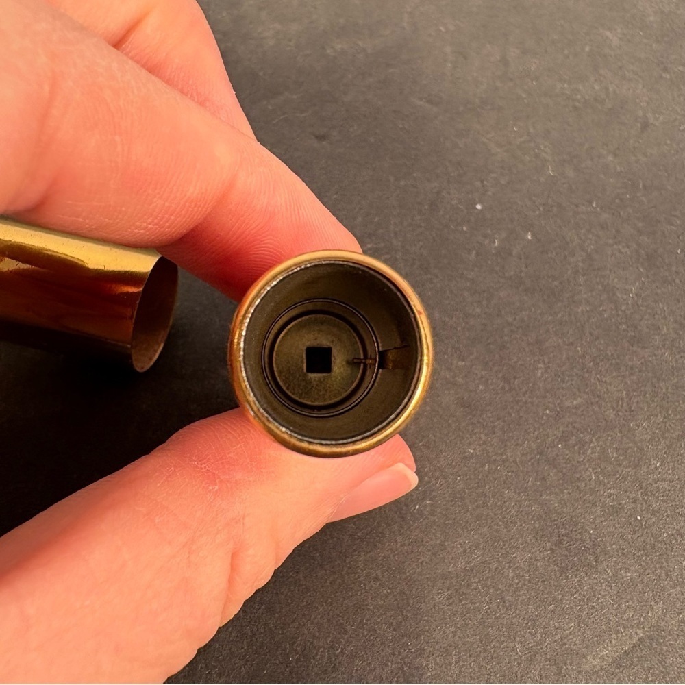 Vintage Rare Salvador Flato Spider Brass Lipstick Case - Picture 14 of 14